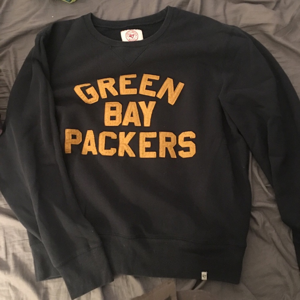 Green Bay packers throwback navy blue
